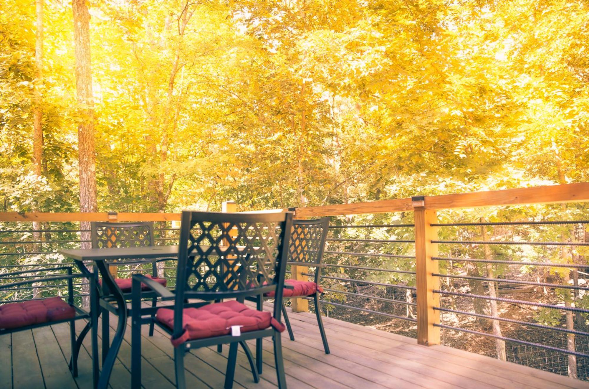 Peaceful Modern Chalet In Ellijay Exteriör bild